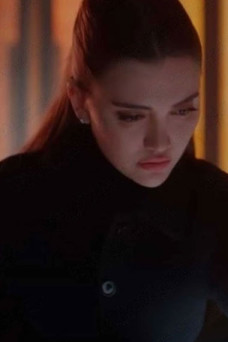 Lissa Dragomir Daniela Nieves Vampire Academy Black Wool Coat