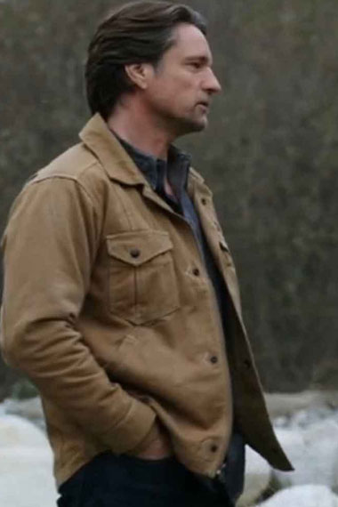 Jack Sheridan Virgin River Martin Henderson Cotton Jacket