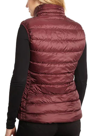 Melinda Monroe Virgin River Purple Polyester Puffer Vest