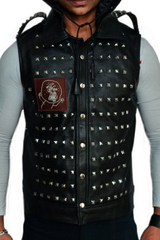 Watch Dogs Reginald Blechman Wrench Studded Black Cosplay Vest