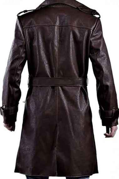 Watchmen Jackie Earle Haley Rorschach Brown Trench Coat