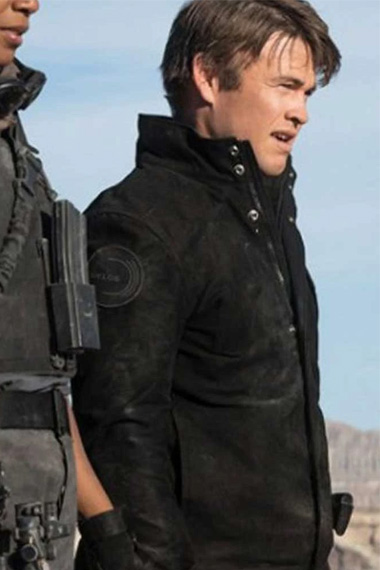 Luke Hemsworth Ashley Stubbs Westworld Black Cotton Jacket