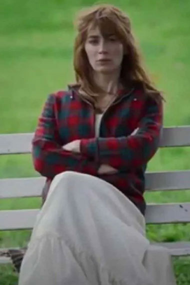 Emily Blunt Rosemary Wild Mountain Thyme Checked Plaid Jacket