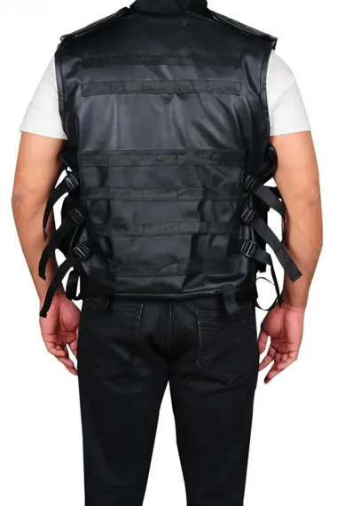 RAW WWE Seth Rollins Colby Daniel Lopez Black Tactical Vest