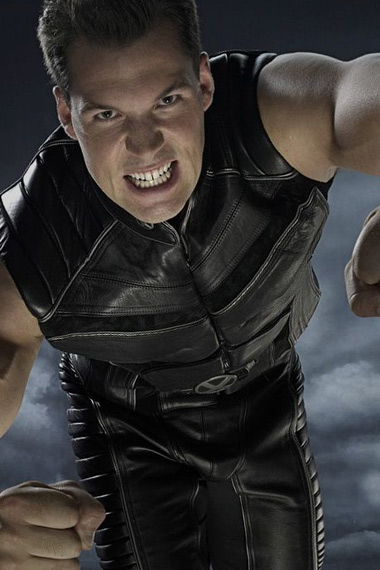 X-Men Last Stand Daniel Cudmore Colossus Black Leather Vest x-men-daniel-leather-vest