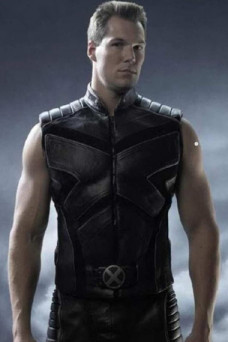 Colossus X-Men Last Stand Daniel Cudmore Black Leather Vest