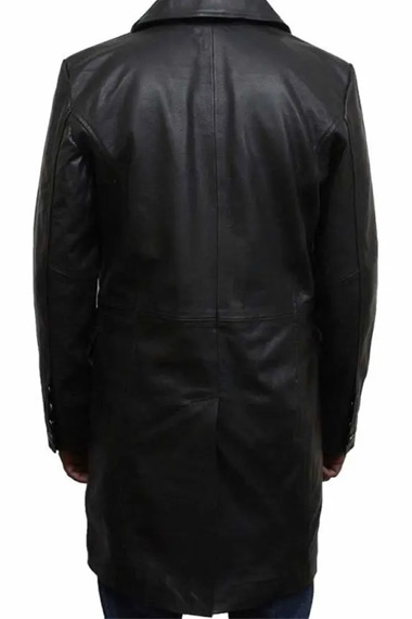 Taylor Kitsch Gambit X-Men Origins Black Leather Trench Coat gambit-xmen-origins-coat