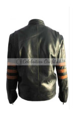 Wolverine X-Men Origins Logan Hugh Jackman Brown Biker Jacket xmen-wolverine-xo-biker-jacket