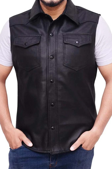 XXX Return Of Xander Cage Movie Vin Diesel Black Leather Vest