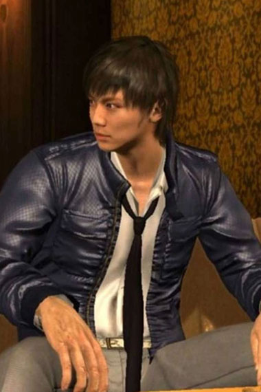 Masayoshi Tanimura Yakuza Like A Dragon Blue Cosplay Jacket