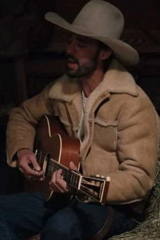 Ryan Bingham Yellowstone TV Series Walker Brown Suede Jacket