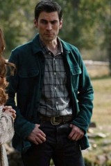 Jamie Dutton Wes Bentley Yellowstone TV Show Green Wool Jacket