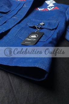 Yellowstone Monica Dutton Kelsey Asbille Blue Denim Jacket