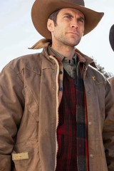 Wes Bentley Yellowstone Jamie Dutton Brown Cotton Jacket