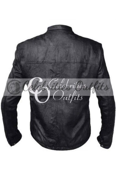 17 Again Mike ODonnell Zac Efron Bomber Black Leather Jacket