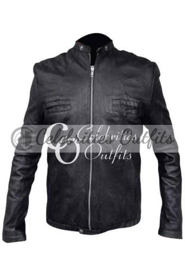 17 Again Mike ODonnell Zac Efron Bomber Black Leather Jacket
