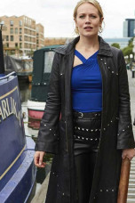 Zomboat Cara Theobold Jo Studded Black Leather Long Coat cara-theobold-zomboat-studded-long-coat