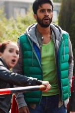 Zomboat Hamza Jeetooa Sunny Polyester Quilted Puffer Vest hamza-jeetooa-zomboat-puffer-vest