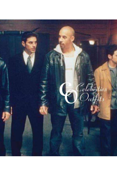 Vin Diesel Knockaround Guys Movie Leather Jacket