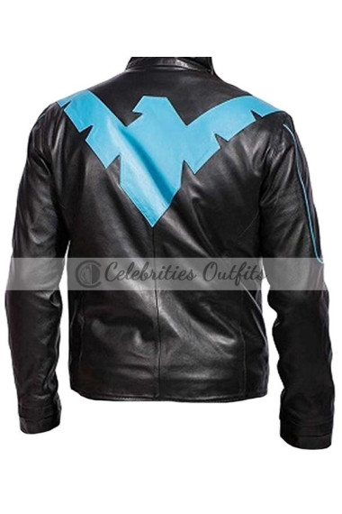 Batman Arkham Knight Nightwing Dick Grayson Cosplay Jacket