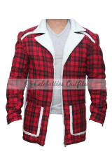 Ryan Reynolds Deadpool Red Cotton Coat