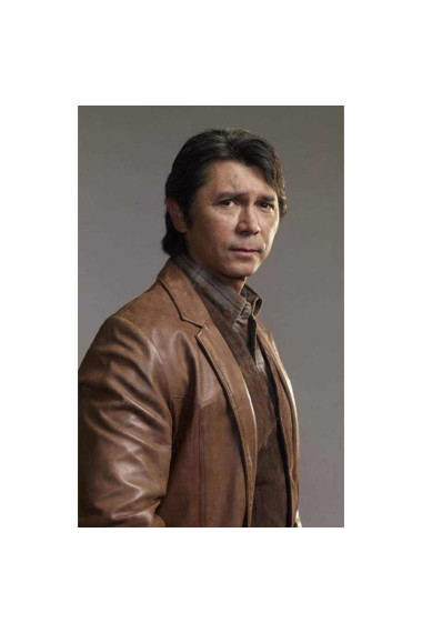Henry Standing Longmire Brown Leather Jacket