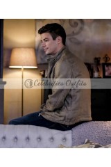 The Flash Grant Gustin S5 Brown Jacket