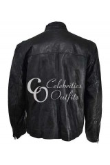 The Other Guys Mark Wahlberg Black Leather Jacket