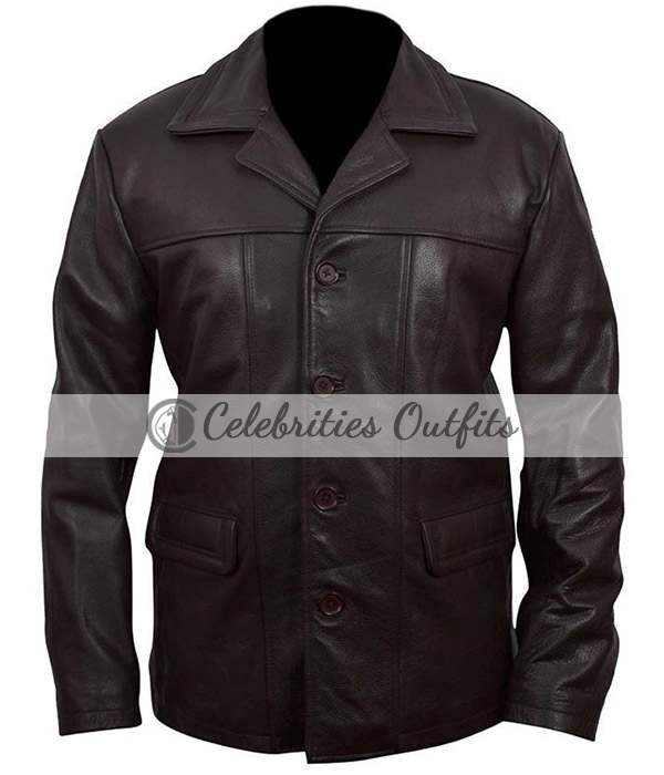 Kiefer Sutherland 24 Season 8 Black Leather Jacket