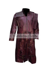 Guardians Of The Galaxy Vol.2 Starlord Coat Leather Costume