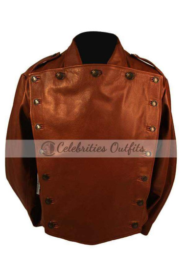 Billy Campbell The Rocketeer Cliff Brown Leather Jacket