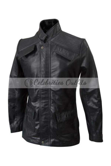 Divergent Shailene Woodley Tris Black Leather Jacket