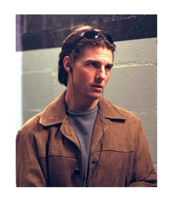 Tom Cruise Vanilla Sky Suede Leather Jacket