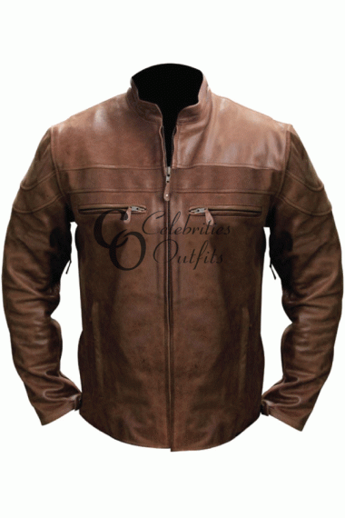 vintage-cafe-racer-brown-leather-jacket