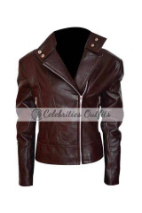 Once Upon A Time Emma Swan Brown Leather Jacket