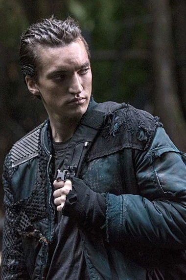 John Murphy Richard Harmon The 100 TV Show Black Cotton Jacket