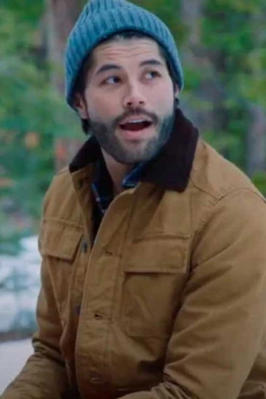 Mark-Paul Gosselaar Miles Dufine 12 Dates of Christmas Jacket