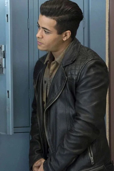 13 Reasons Why Tony Padilla Black Leather Jacket