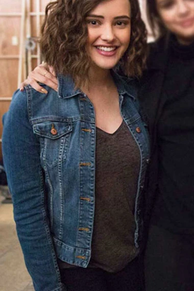 13 Reasons Why Katherine Lang-ford Hannah Blue Jacket