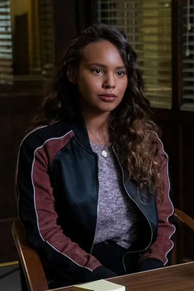 Jessica Davis 13 Reasons Why Alisha Boe Leather Jacket