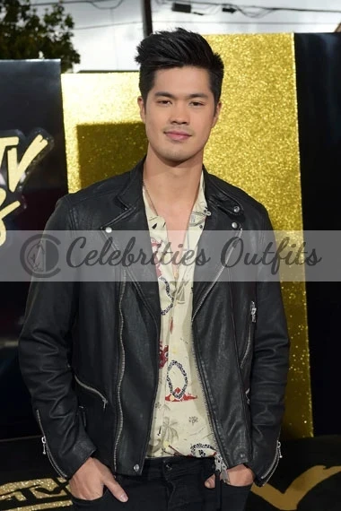 13 Reasons Why Zach Dempsey Black Leather Jacket