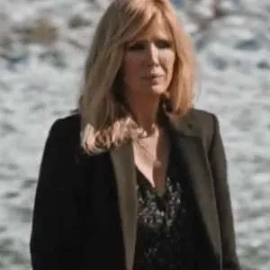 Kelly Reilly Cotton Leather Jackets And Coats Merchandise