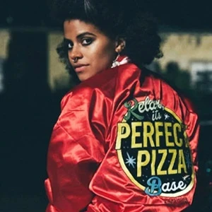 Zazie Beetz Leather Jackets And Cotton Coats Collection