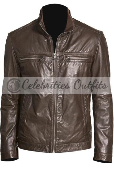 Brett Dalton Agents Of Shield Grant Ward Brown Jacket