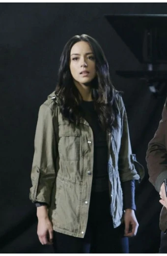 Agents of SHIELD Daisy Johnson Chloe Bennet Military Jacket agents-of-shield-chloe-bennet-jacket