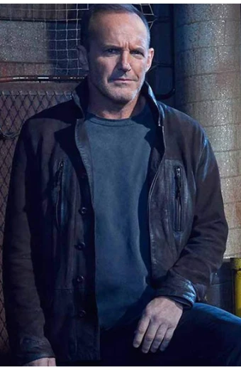 Agents of SHIELD Clark Gregg Phil Coulson Brown Suede Jacket agents-of-shield-phil-coulson-jacket