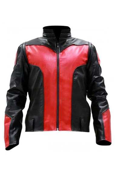 Paul Rudd Ant-Man Movie Series Scott Lang Black And Red Jacket
