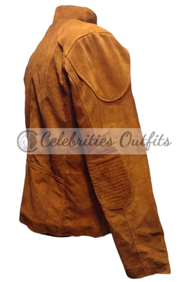 Arsenal Arrow Roy Harper Colton Haynes Brown Suede Jacket arrow-arsenal-colton-haynes-suede-jacket