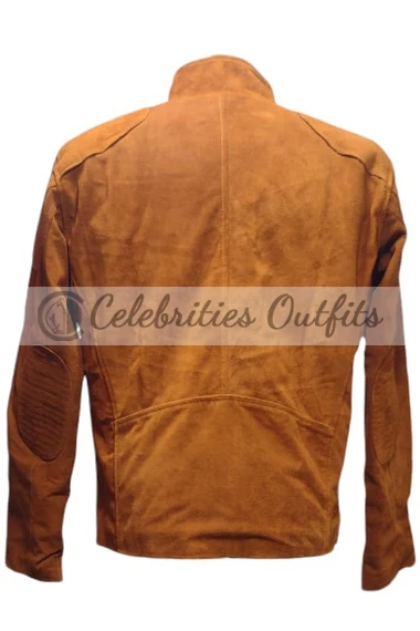 Arsenal Arrow Roy Harper Colton Haynes Brown Suede Jacket arrow-arsenal-colton-haynes-suede-jacket