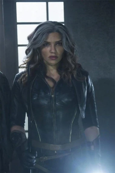 Black Canary Arrow TV Show Juliana Harkavy Dinah Drake Jacket